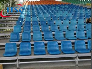 Gráfico de asientos de las gradas del estadio de fútbol de la escuela secundaria de 22x20 m