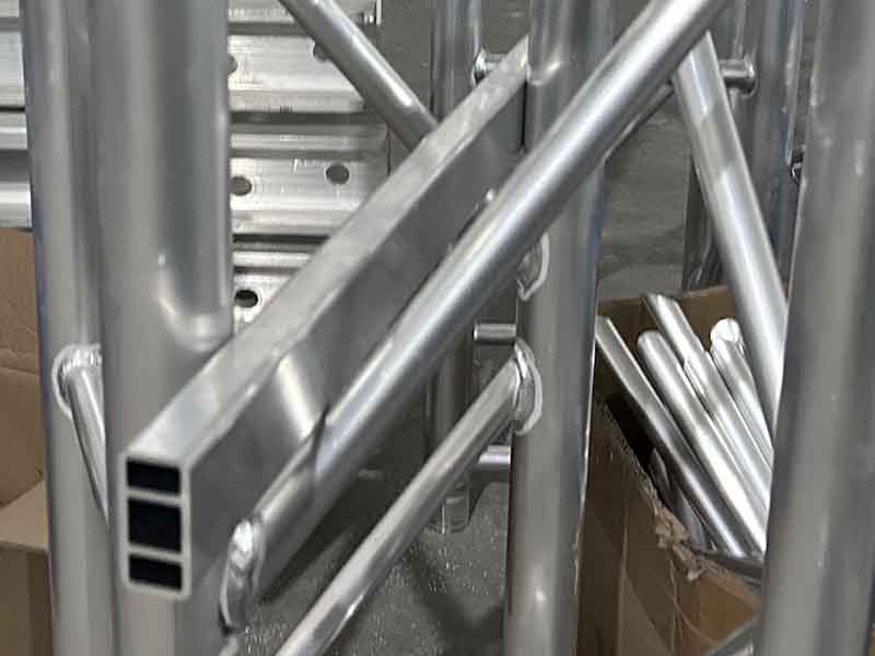 tubos de armadura de aluminio modulares