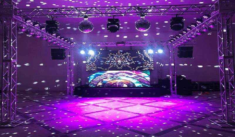 LED wedding stage truss LED wedding stage truss