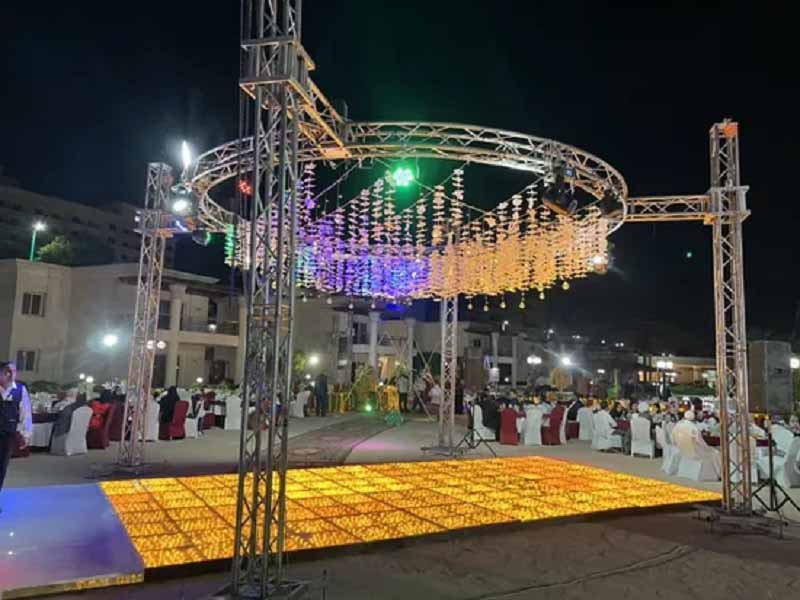 wedding lighting circle truss wedding lighting circle truss