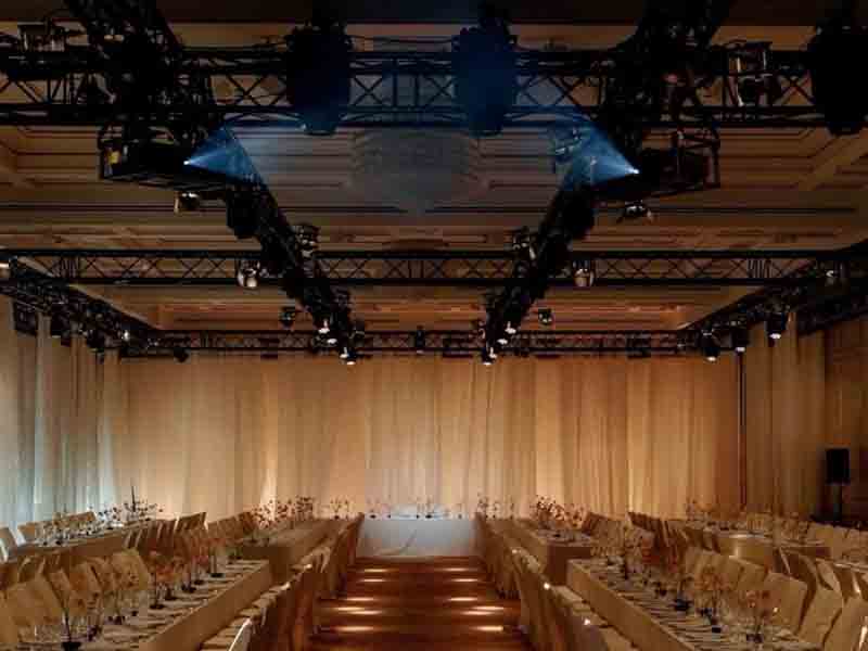 Custom Black Truss for Weddings Custom Black Truss for Weddings