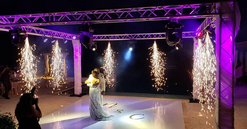 Custom wedding stage manufacturer