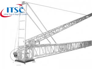 Truss Tower Stand Lifting Escalera Sistema de erección ITSC-A19