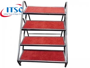 escaleras de escenario plegables para 0,4-0,6 m h plataformas de escenario plegables