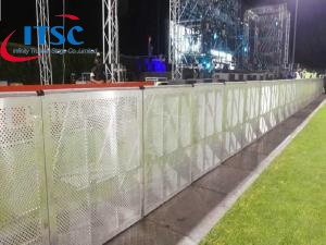Sistema de barrera frontal del escenario de 12 m al por mayor para conciertos
        