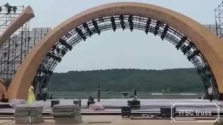 ¿Cómo construir un escenario para conciertos?