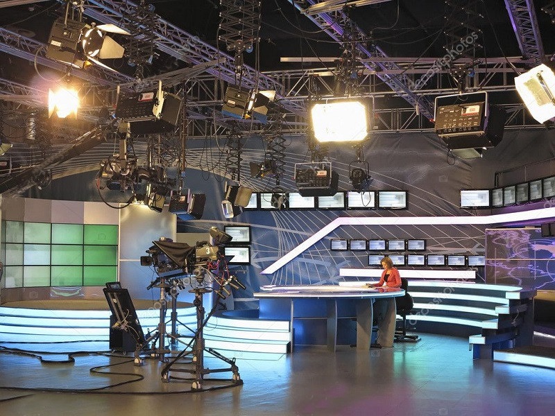 Sistema de truss de estudio de transmisión de televisión Electrion